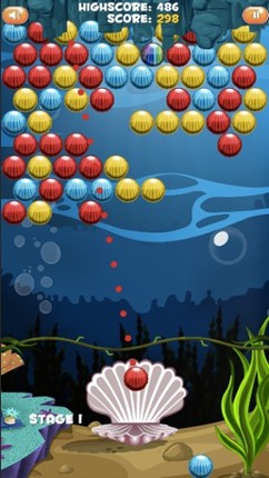 Bubble Ocean World - Best Adventures Bubble Shooter Game Puzzle screenshot