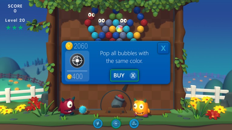 BubbleMonsters screenshot
