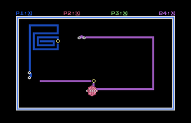 C64 Light Cycle Duel Deluxe Image