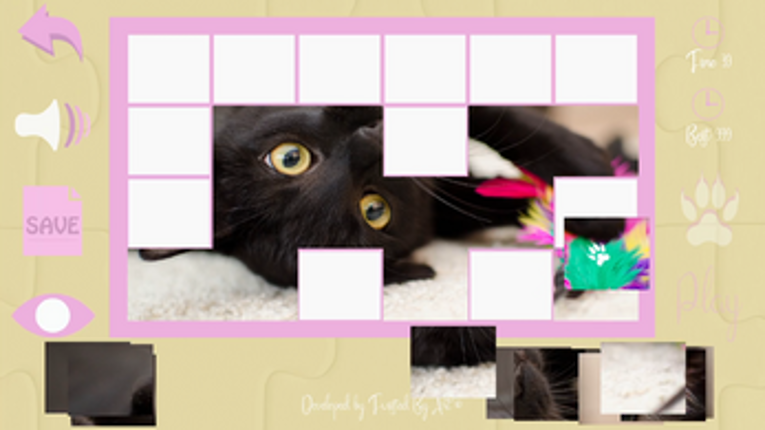 Cute Cats Puzzle Image