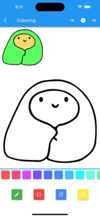 Finger Coloring Image