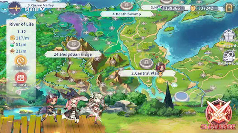 Idle Huntress: Girl's Land EU screenshot