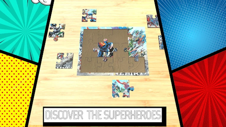 Superheroes Puzzles Image