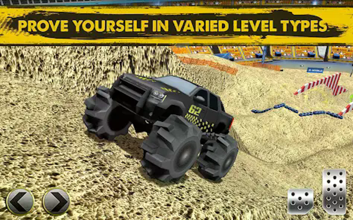 3D Monster Truck Parking Game screenshot