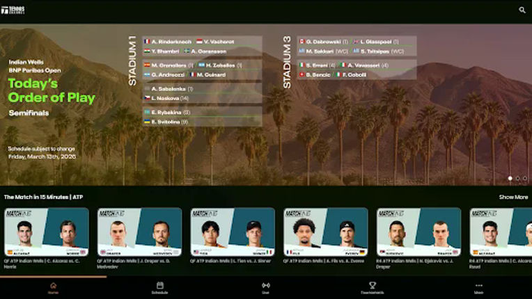 Tennis Channel Image