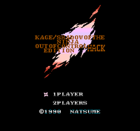 Kage: Out Of Control Edition (闇の仕事人 / HACK) Image