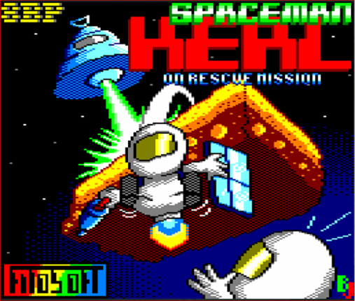 Spaceman Kerl Game Cover