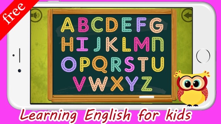 Kid A-Z Tracing Letters Writing Skills English screenshot