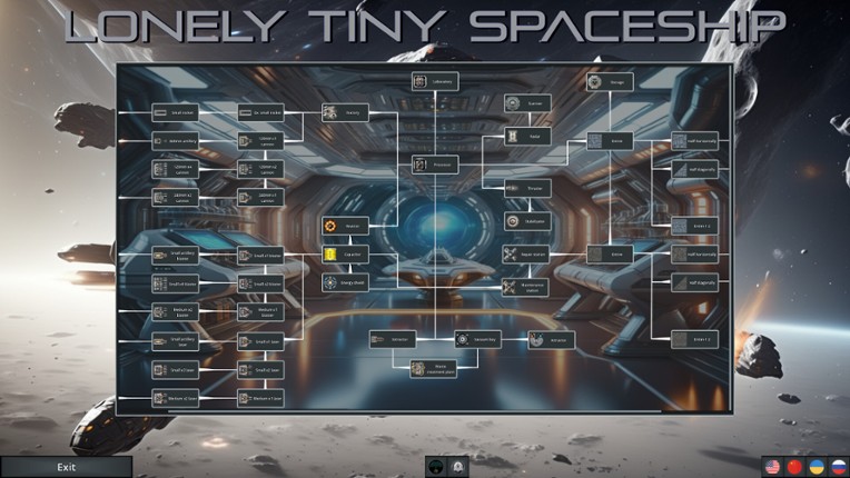 Lonely Tiny Spaceship screenshot