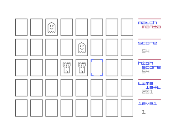 Match Mania (Commodore 64) Image