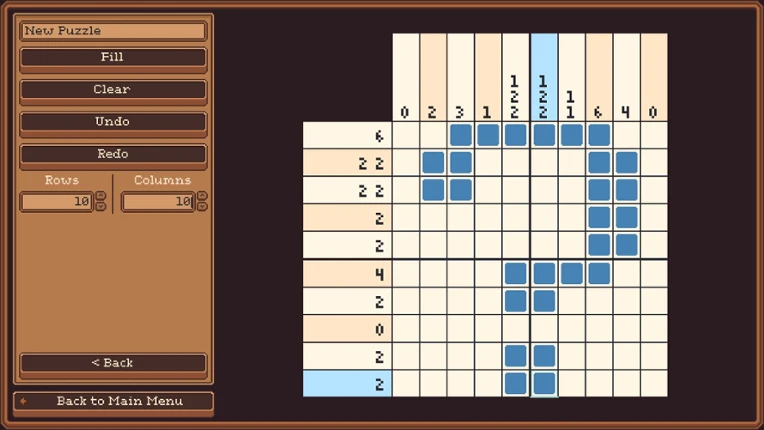 Nellie's Nonograms screenshot