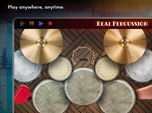Real Percussion: kit drum pads screenshot