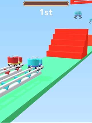 Roller Coaster Race 3D screenshot
