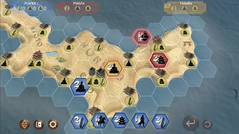 Samurai by Reiner Knizia screenshot