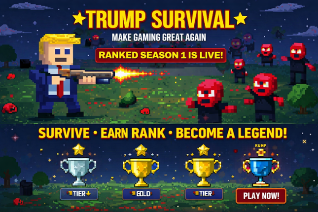 Trump Survival - Roguelike with PVP and Rank Elo Image