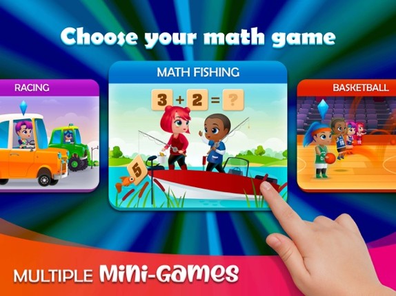 1st 2nd 3rd grade math online screenshot