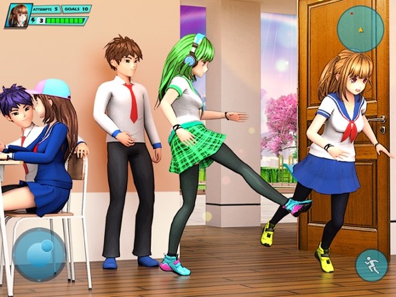 Anime Girl High School Life Image