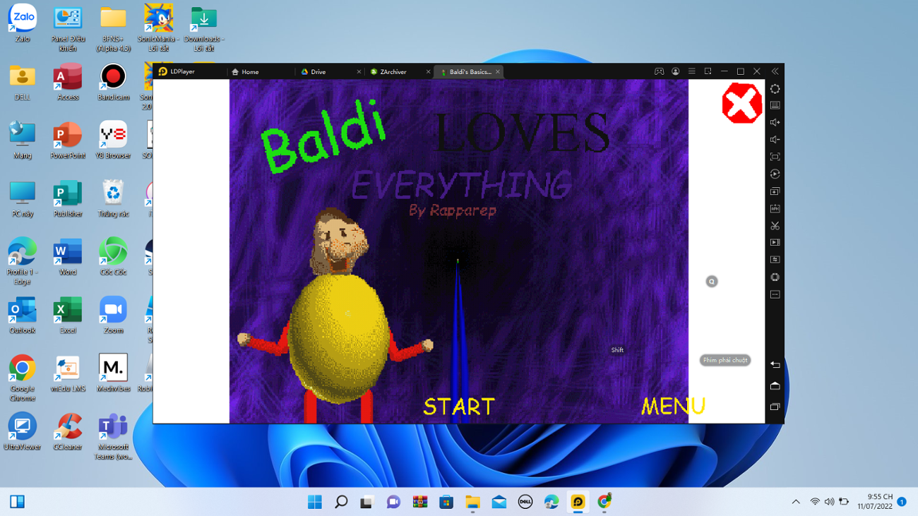 Games like Baldi's Love Everything Android
