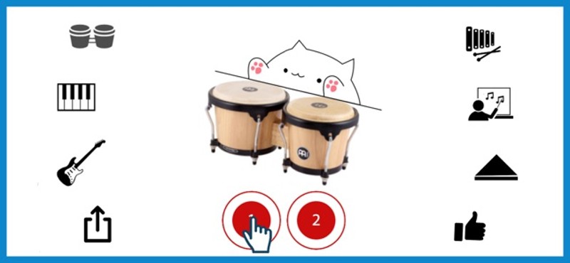 Bongo Cat Musical Instruments screenshot