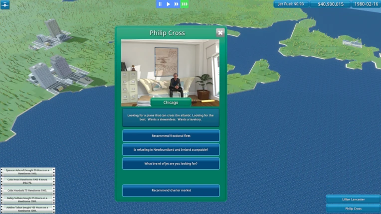 Business Jet Tycoon: Age of the Turbofan screenshot