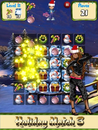 Candy Christmas Countdown! - The puzzle game to play while waiting for presents Image