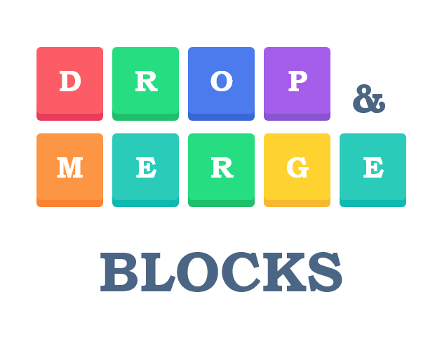 Games like Drop and Merge Blocks