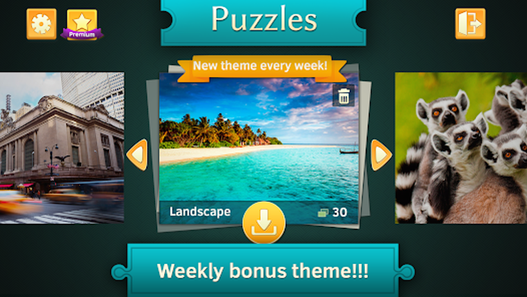Landscape Jigsaw Puzzles screenshot