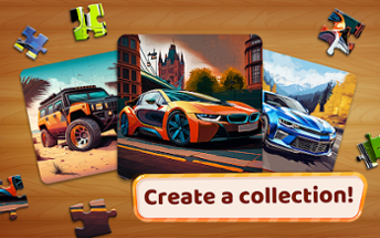 Truck & Car Jigsaw Puzzle Game Image