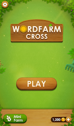 Word Farm Cross Image