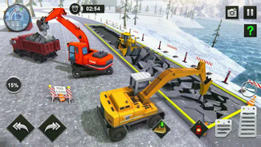 Snow Offroad Construction Game Image