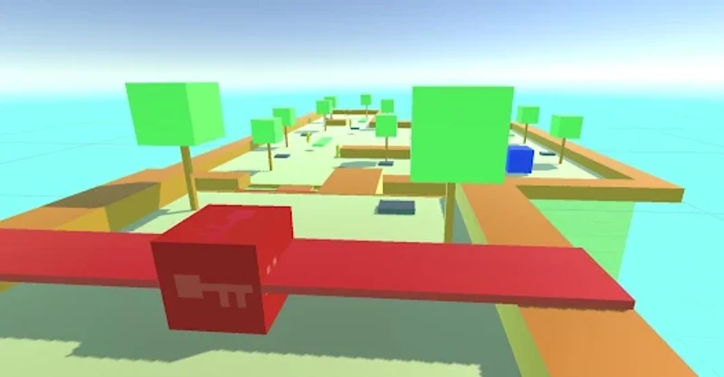 Un Cubito en 3D Image