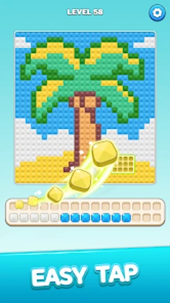 Diamond Color Sort - Gems Art Image