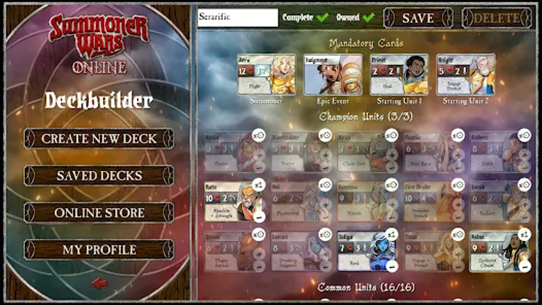 Summoner Wars Online screenshot