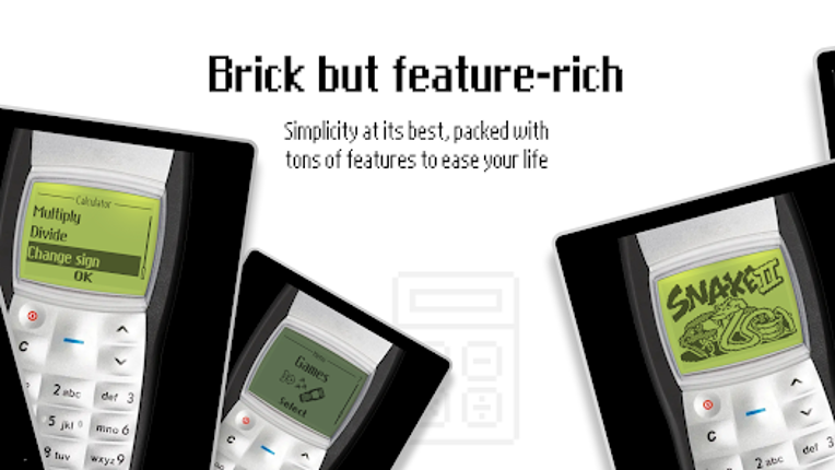 Brick 1100: your retro phone screenshot