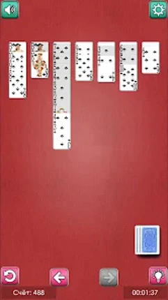 Spider Solitaire: Soviet Cards screenshot