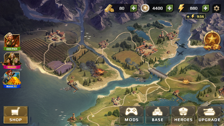 WWII Defense: RTS Army TD game screenshot