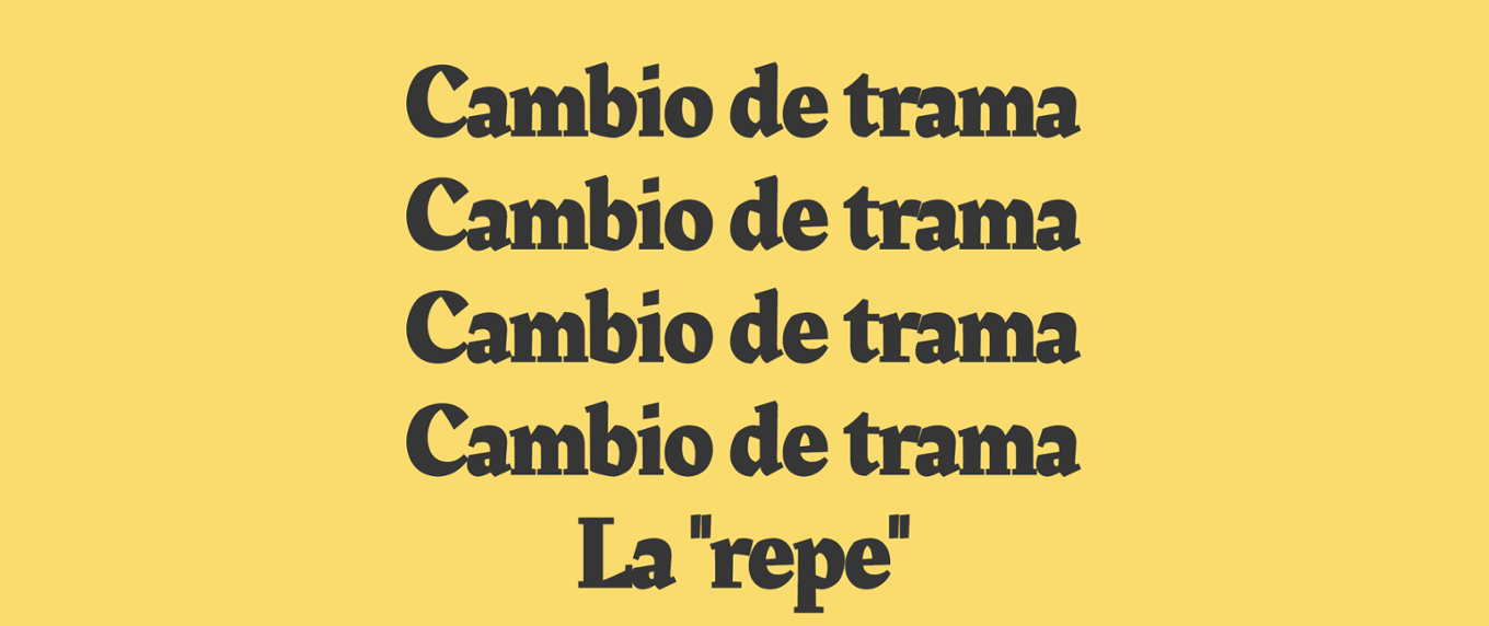 Games like Cambio de trama: la "repe"