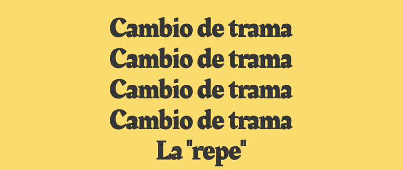 Cambio de trama: la "repe" Game Cover