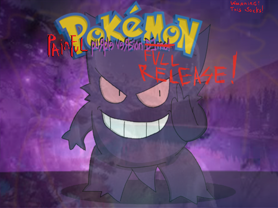 Pokemon Painful Purple! Game Cover