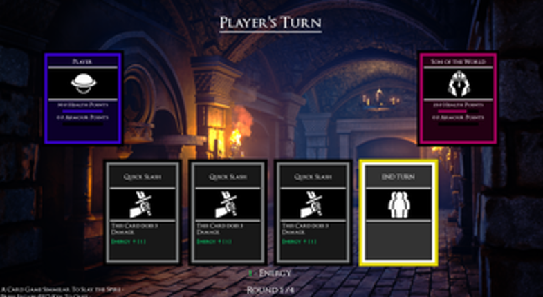 Project Black - Card Game (Game Jam) screenshot