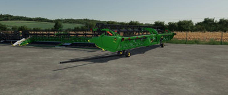 John Deere X9 White screenshot