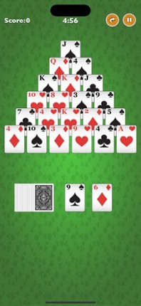 Pyramid-Solitaire screenshot