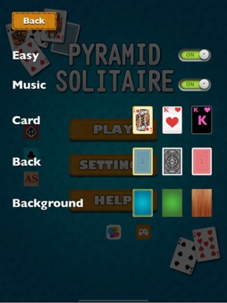 Pyramid-Solitaire screenshot