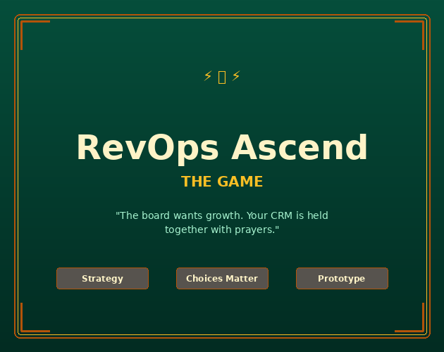Games like RevOps Ascend