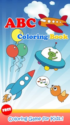ABC Coloring Book Paint & Draw Page Games For Kids screenshot