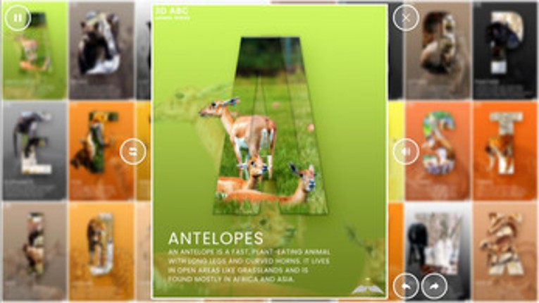 Aberiel 3D Animal Picture Dictionary screenshot