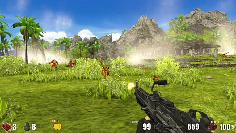 Action Alien: Tropical Mayhem screenshot