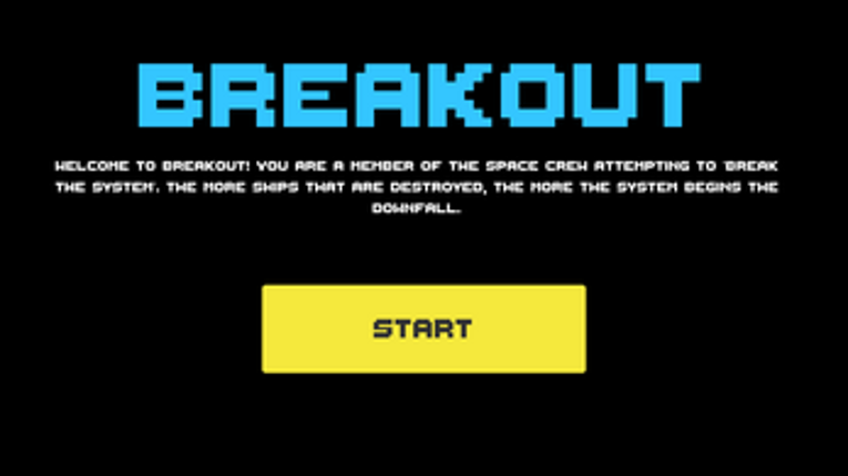 Breakout screenshot