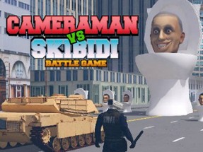 Cameraman vs Skibidi Battle Game Image