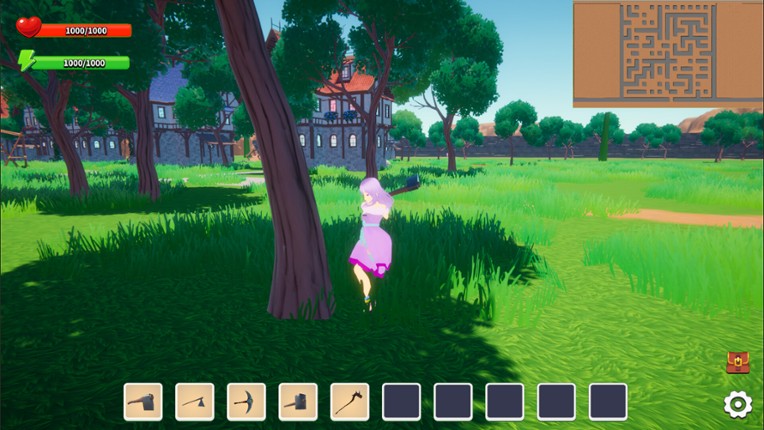 Claria's Great Maze screenshot